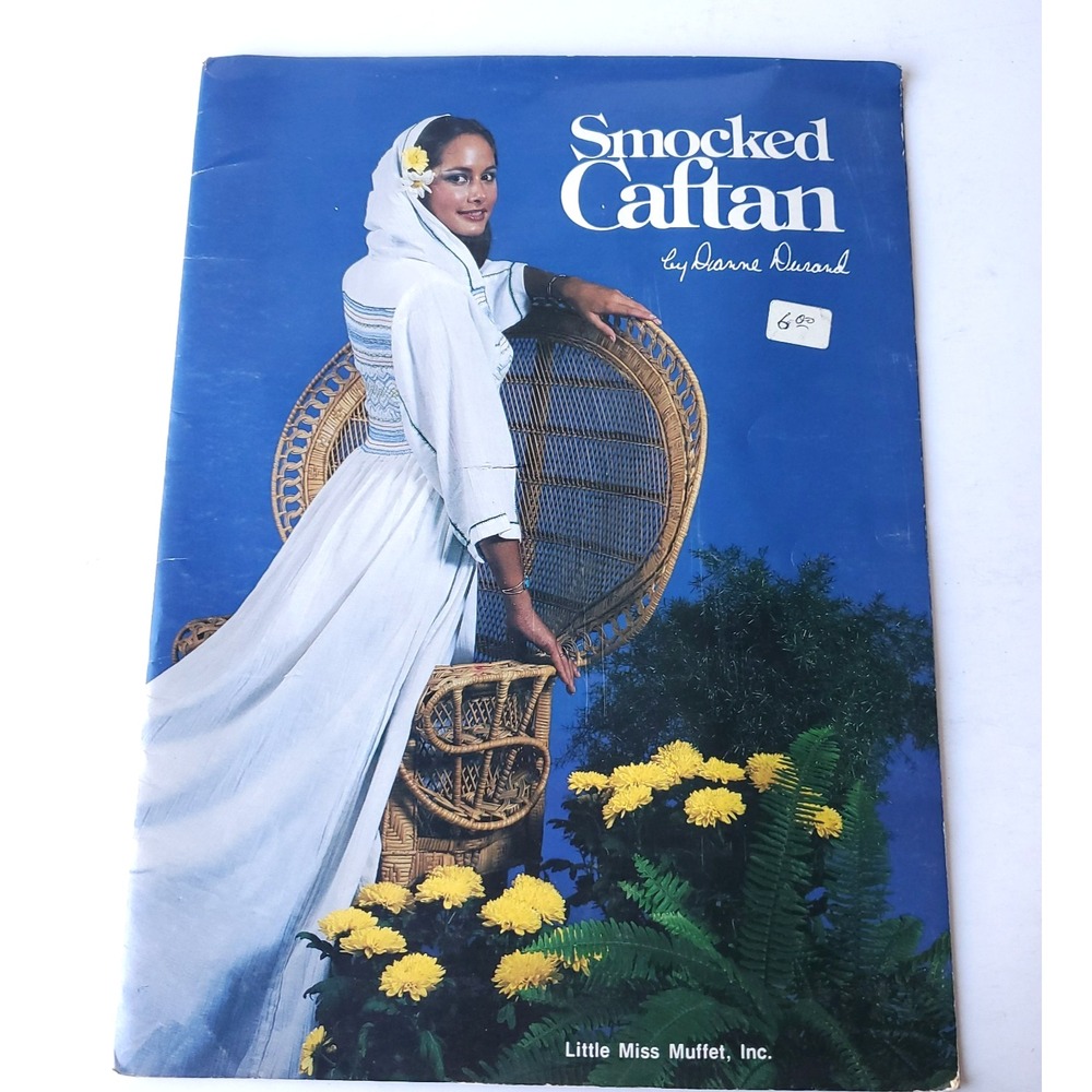 Little Miss Muffet Dianne Durand Smocked Caftan Project Pack VTG Rare HTF OOP